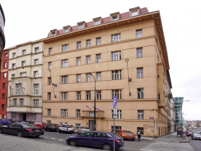 projekt foto Administrativní budova Ministerstva průmyslu a obchodu - ul. Dittrichova, Praha 2