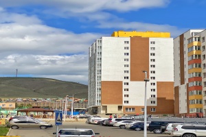 foto Apartment buildings, Mongolia - after