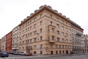foto Administrativní budova Ministerstva průmyslu a obchodu - ul. Dittrichova, Praha 2 - after