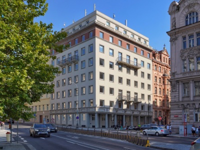 projekt foto Administrative building of the Ministry of Industry and Trade , Prague, street Gorazdova