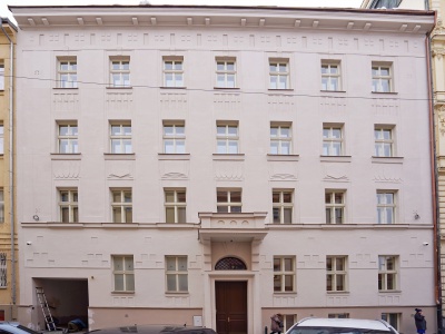 projekt foto Apartment building, Prague 2 - Vocelova