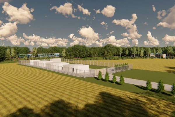 foto Bateriové úložiště 15 MW, Příbor - after