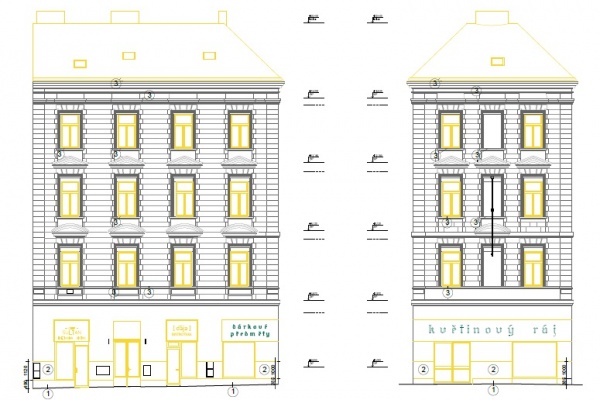 foto Polyfunkční historický objekt Jugoslávská 17, Praha 2 - after