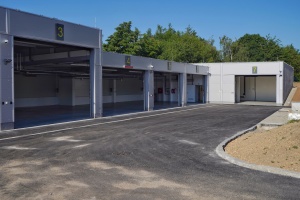 foto Garages for the Central Military Hospital, Prague - after