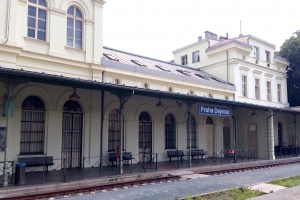 foto Railroad building, Prague Dejvice - after