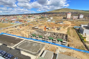 foto Apartment buildings, Mongolia - after