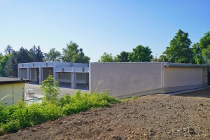 foto Garages for the Central Military Hospital, Prague - after