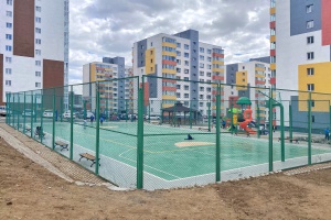 foto Apartment buildings, Mongolia - after