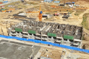 foto Apartment buildings, Mongolia - after