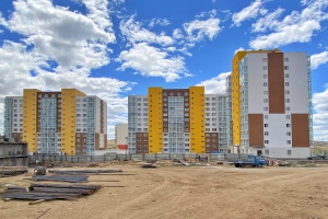 foto Apartment buildings, Mongolia - after