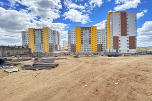 foto Apartment buildings, Mongolia - after