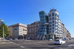 foto Administrative building of the Ministry of Industry and Trade , Prague, street Gorazdova - after